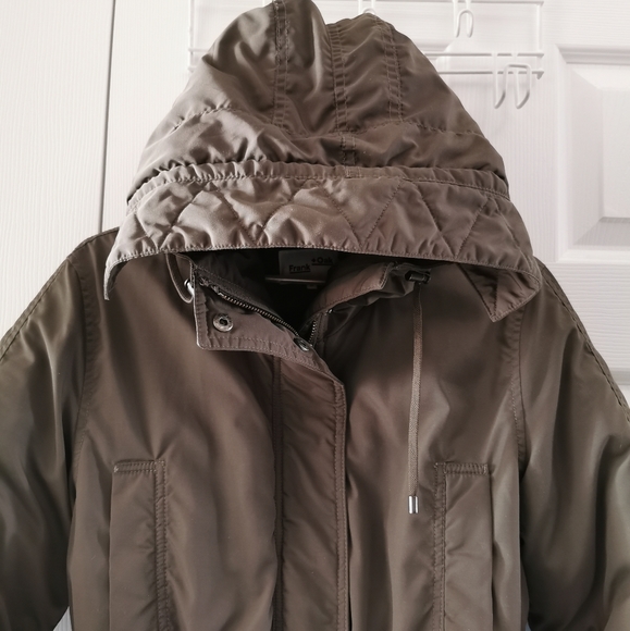 Lightweight winter jacket,light military green - Picture 4 of 4